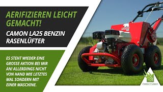 🌱 So macht aerifizieren Spaß Camon LA25  Power Maschine zum Rasen lüften 🌱 [upl. by Pammi]