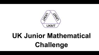 UK Junior Maths Challenge Tips Tricks and Problems [upl. by Clemmy]