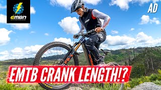 Does Crank Length Matter The Most Important EMTB Adjustment Youve Never Made [upl. by Ynaoj]