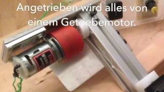 Motorisierter Kameraslider selber bauen DIY SJ4000 Timelapse Zeitraffer [upl. by Rellek310]