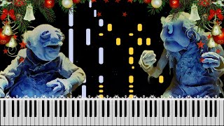 Muppet Christmas Carol  Marley and Marley Piano  PVisualiano [upl. by Irma592]