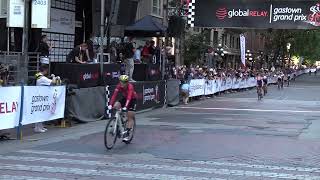 2024 Global Relay Gastown Grand Prix  womens finish [upl. by Monah]