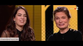 Sarah Biasini et Anouchka Delon  une rencontre émouvante [upl. by Fitzger751]