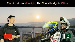 Plan to Ride Chinese Heavy Bike towards Mountains  Taiyuan Travel Circular bridge  China [upl. by Heron704]