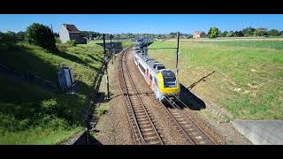 NMBS Trein Siemens Mobility Desiro ML MS08 te Zaventem richting Brussels Airport Luchthaven [upl. by Trotta]