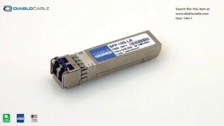 SFP 10GBASE LR Long Range 10KM Fiber Transceiver [upl. by Ahsena]