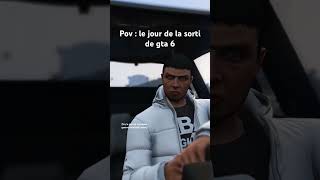 POV  LE JOUR DE LA SORTI DE GTA 6 music rap gta gta5 gta6 lakhdaria [upl. by Diaz5]