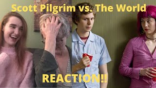 quotScott Pilgrim vs The Worldquot REACTION This movie is very strange in a great way [upl. by Amerak313]