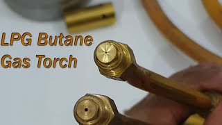 LPG butane gas Torch mini portable gas torch how to test LPG butane gas torch with Brazing Part5 [upl. by Wamsley]