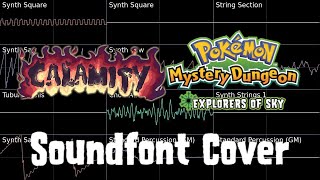 The Devourer of Gods Nonstop Mix  Terraria Calamity Mod OST PMD2 Soundfont Cover [upl. by Andy]