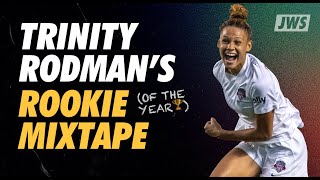 Trinity Rodman Highlights Every goal from her Rookie of the Year winning NWSL season [upl. by Readus150]