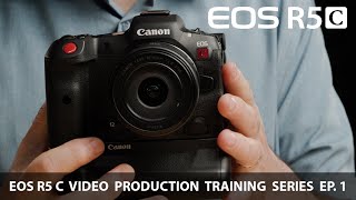 Canon EOS R5 C Training Series – Camera Controls amp Menus Part 1 [upl. by Lashoh414]