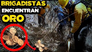 ENTRE LAS CENIZAS DESCUBREN MONEDAS DE ORO CONTROLANDO UN INCENDIO EN UN CERRO [upl. by Asyle]