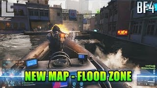 New Map Flood Zone Exclusive Footage Naval Urban Combat Battlefield 4 Beta GameplayCommentary [upl. by Dinnage]