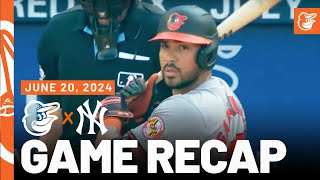 Orioles vs Yankees Game Recap 62024  MLB Highlights  Baltimore Orioles [upl. by Annaiviv]