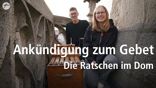 Die Ratschen im Rottenburger Dom  DRS [upl. by Anaillil]