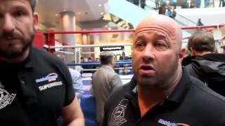 EVENT SECURITY EDDIE HEARNS MATCHROOM SPORT [upl. by Nanji897]