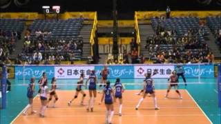 Lioubov Sokolova 5 Spikes  Mundial JAPAN 2010 [upl. by Ellah]