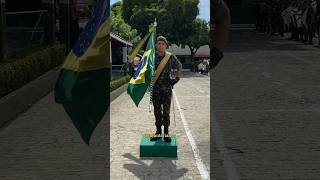 BANDEIRA NACIONAL 🇧🇷 Infantarianos Infantaria ESA EsPCEx AMAN PQD Soldado Exercito EB [upl. by Ynoyrb]