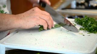 How To Mince amp Chiffonade Fresh Herbs amp Greens [upl. by Corb]