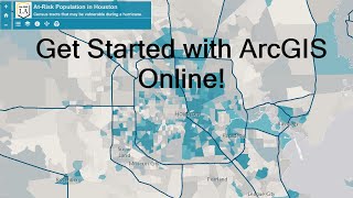 Get Started With ArcGIS Online  2020 Tutorial for beginners [upl. by Airt108]