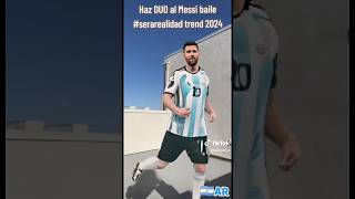 messi levanta la copa con argentina 2024 campeon de america bailando lionelmessi Messi argentina [upl. by Vorster]