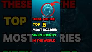 These are the top 5 most scaries siren sounds in the world shorts viralvideo [upl. by Seigel]