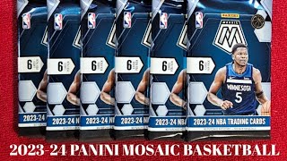 202324 Panini Mosaic Basketball 36Card Blaster Box Rip [upl. by Sommer]