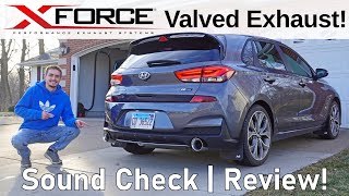 Installing a Varex™ XForce Catback Exhaust  Hyundai Elantra GTI30 NLine 16T [upl. by Salmon232]