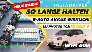 ElektroautoAkkus So lange halten sie wirklich  Leapmotor T03 für unter 19000€ 🤑  News 186 [upl. by Nojel]