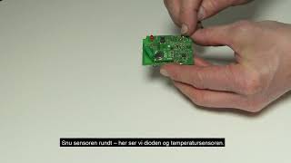 Batteribytte komfyrvaktsensor SE11 og SGK300 [upl. by Ulrika635]