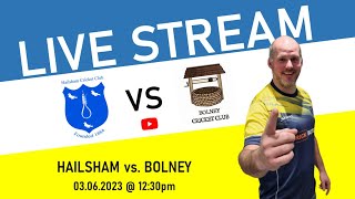 LIVE Hailsham V Bolney Sussex Cricket League  Division 4 East [upl. by Anstus]