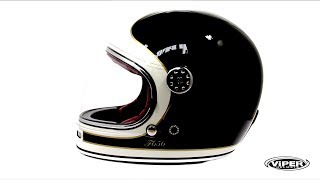 VIPER F656 Vintage Full Face Helmet [upl. by Luise913]