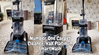 Best Vax Carpet Cleaner Platinum SmartWash [upl. by Yrennalf]