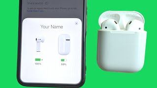 Easy Way To Reset Airpods amp Change The Name 2021 [upl. by Harrington15]