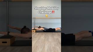 Shoulder Mobility Challenge‼️shouldermobility health stretchingroutine shoulderexercises [upl. by Tomi]