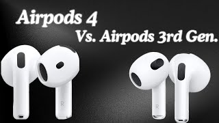 AirPods 4 vs AirPods 3 – Is Noise Cancelling Worth It [upl. by Orferd568]