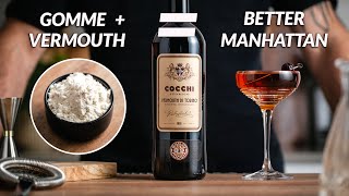 Ultimate Texture Cocktail Hack  How To Make Better Manhattan and Negroni [upl. by Irwinn]