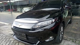 jual beli mobil bekas toyota harrier 2015 full jok kulit asli bawaan [upl. by Eniawtna]