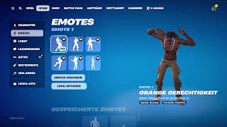 FORTNITE ORANGE JUSTICE EMOTE 1 HOUR [upl. by Perrine669]