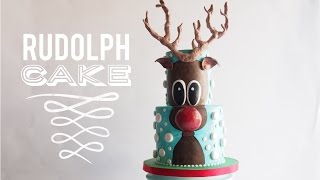 Rudolph Cake  Satisfying Cake Decorating Video  Greggy Soriano [upl. by Sonni616]