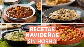 Recetas navideñas ¡sin horno  Navidad Kiwilimón [upl. by Suiratnauq335]