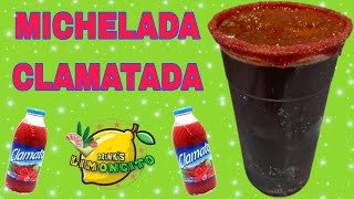 Michelada Clamatada Receta Especial [upl. by Urban]