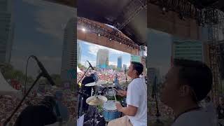 Jep tendang timnas 🤣🤣 musisibelakanglayar ririndrums ayutingting drummer [upl. by Preciosa]