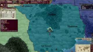 Lets Play Victoria 2 Heart of Darkness Texas  Ep 1 by DiplexHeated [upl. by Riggall]