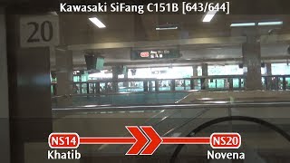 SMRT C151B 643644 Khatib → Novena [upl. by Trebled571]