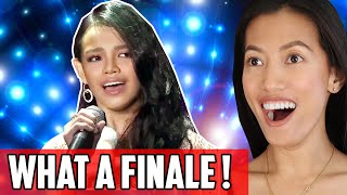 Zephanie Dimaranan  Lipad Ng Pangarap Reaction  The Finals She Nails It On Idol Philippines 2019 [upl. by Ymeon196]