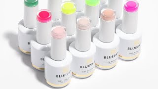 Swatching gel polish and review from BLUESKYGLOBAL [upl. by Etheline832]