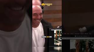 Joe Rogan amp Mike Tyson  tiger reacting in laughter 🤣😂 shorts miketyson joerogan funny podcast [upl. by Xel]