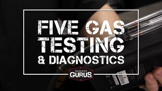 Garage Gurus  How to Use a FiveGas Analyzer to Diagnose a Vehicle [upl. by Anirda]